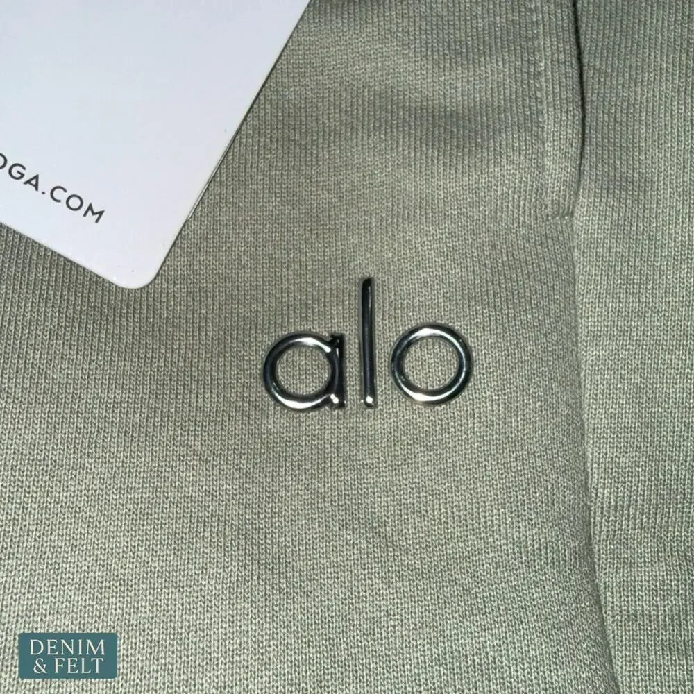 Alo Yoga Accolade Sweatpants Limestone‎ Relaxed Fit Premium Fleece Lounge Jogger